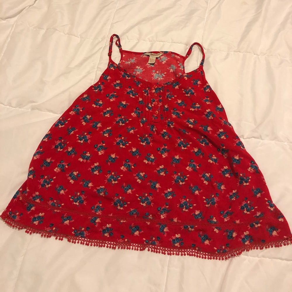 Floral tank top
